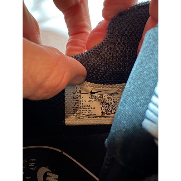 Nike Air Max Excee Black White Running Shoes‎ Sneakers Athletic - Picture 5 of 9